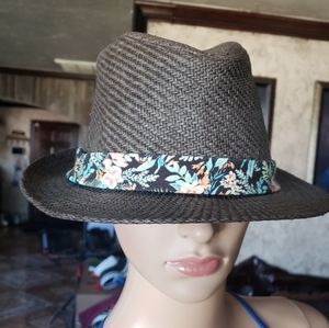 Brown Fedora hat